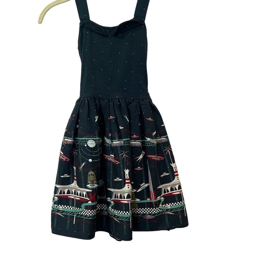 Unique Vintage Space Dress Toddler Girl’s Sz.5T